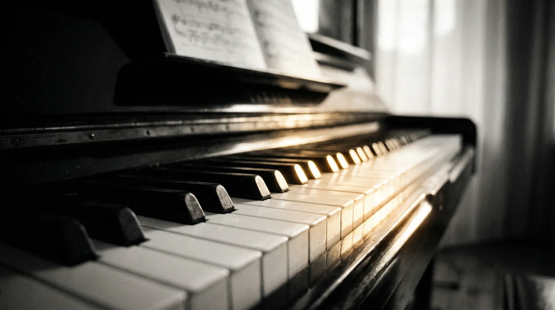 Piano keys